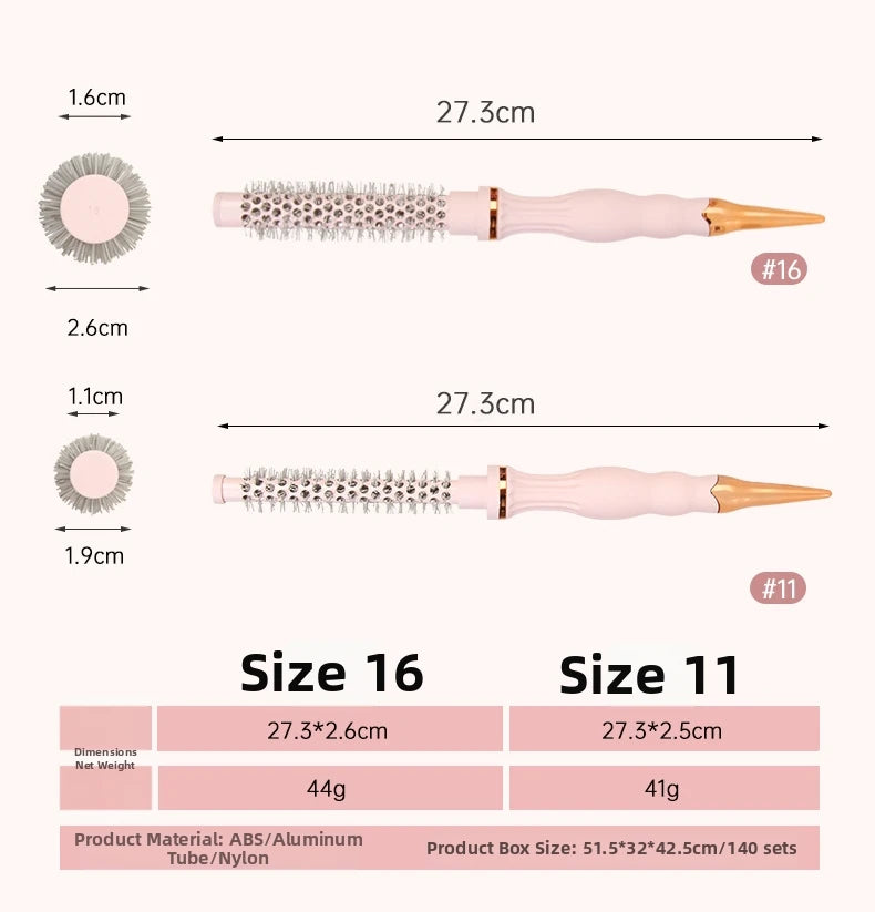 Brosse ronde de brushing — 6 tailles