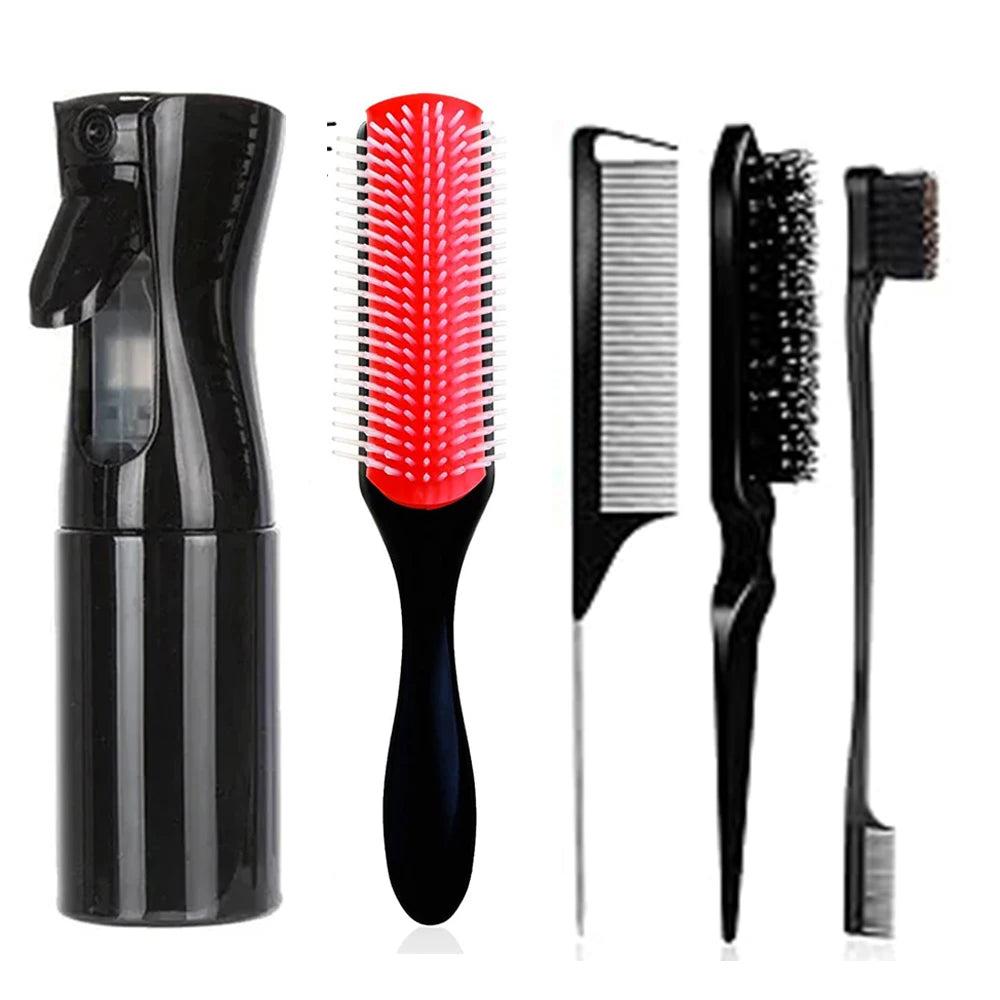 Set démêlage boucles — 5 brosses