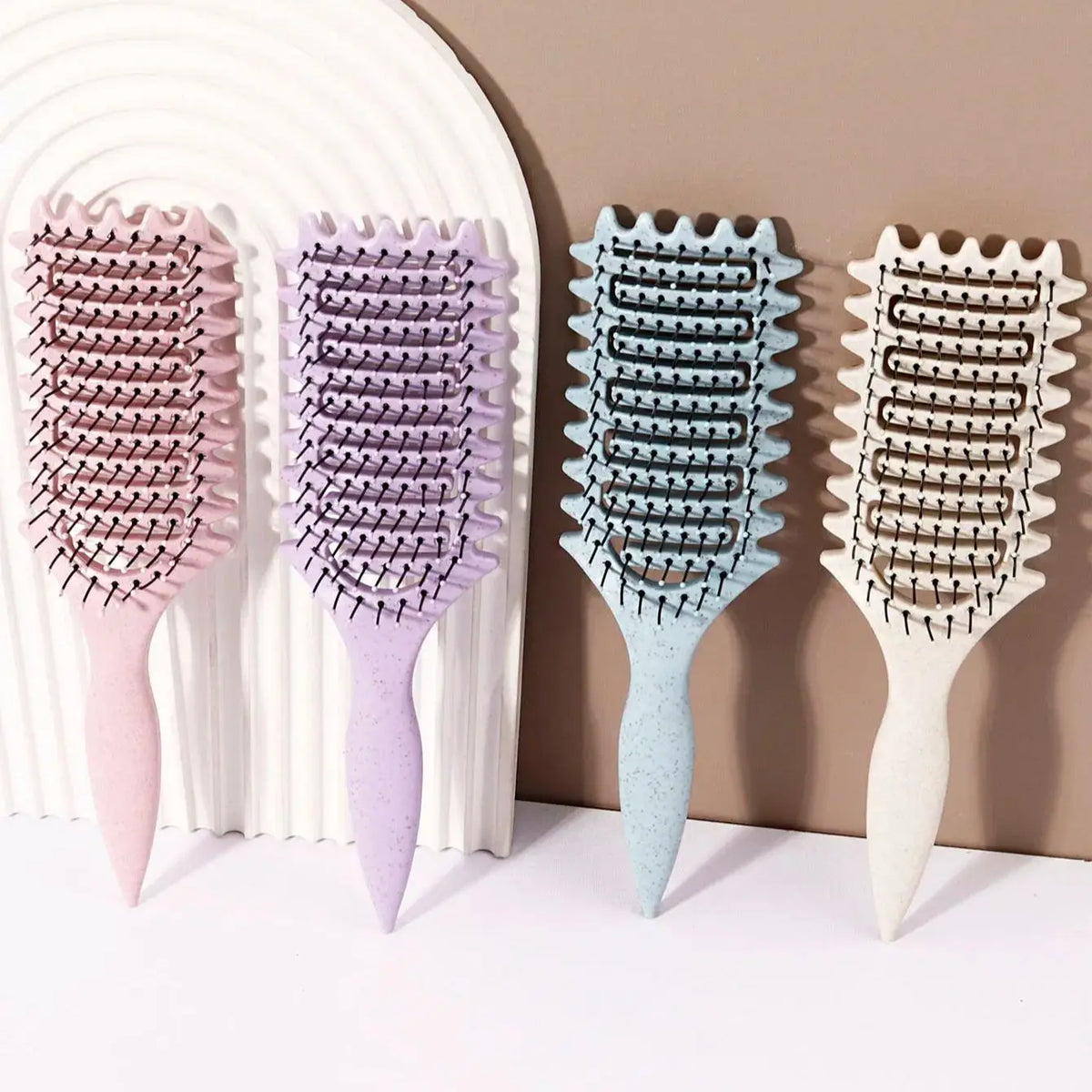 Brosse aérée — définition des boucles