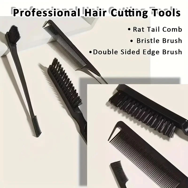 Brosse finition & peigne — poils mixtes