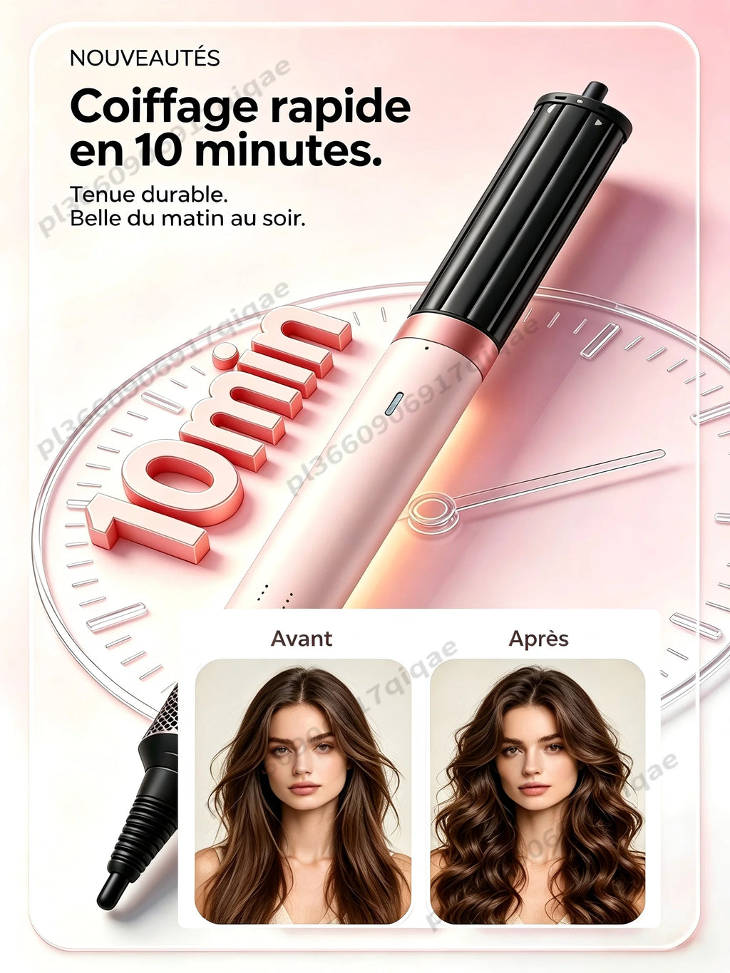 Brosse soufflante 4 ou 6-en-1 — brushing & coiffage