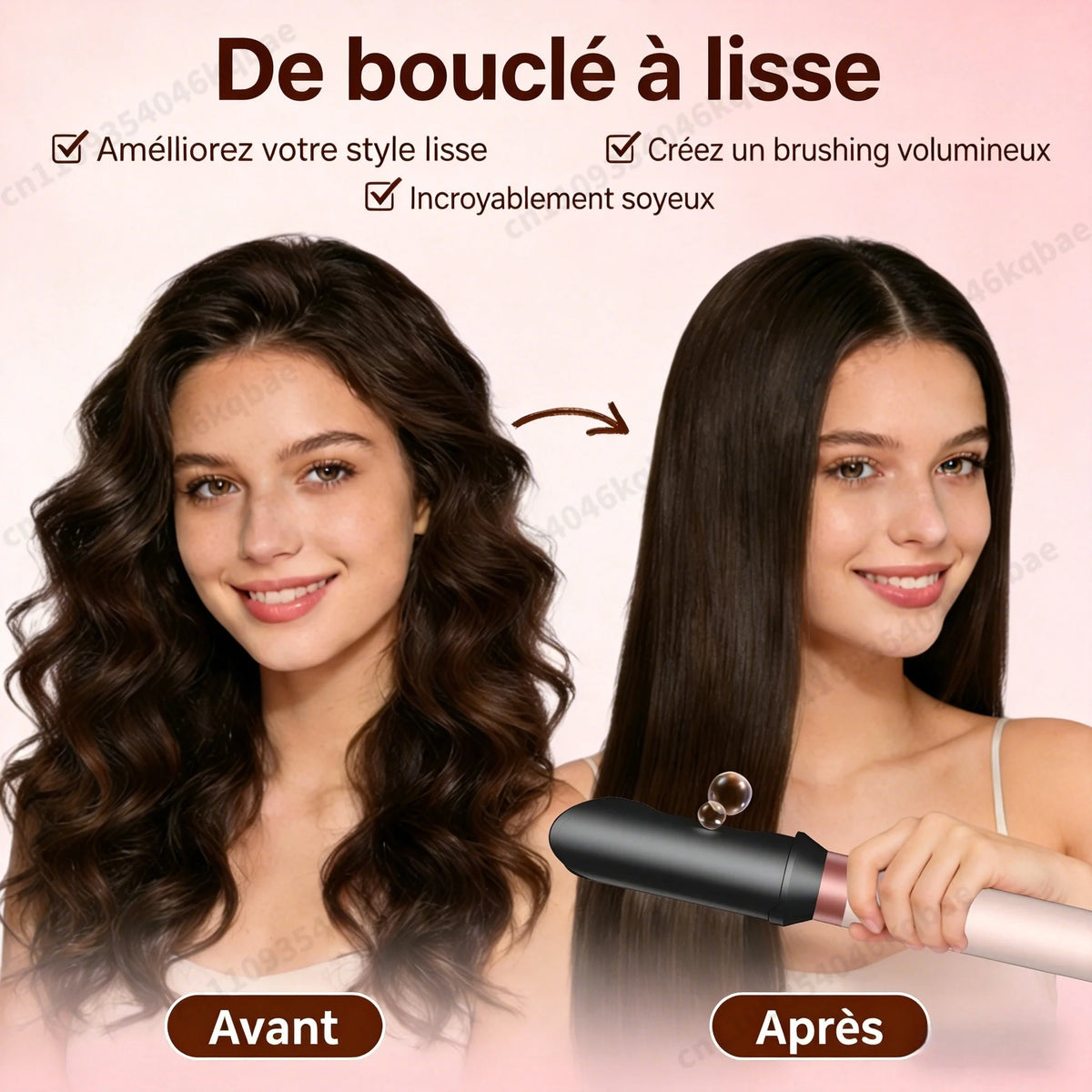 Brosse soufflante 4 ou 6-en-1 — brushing & coiffage