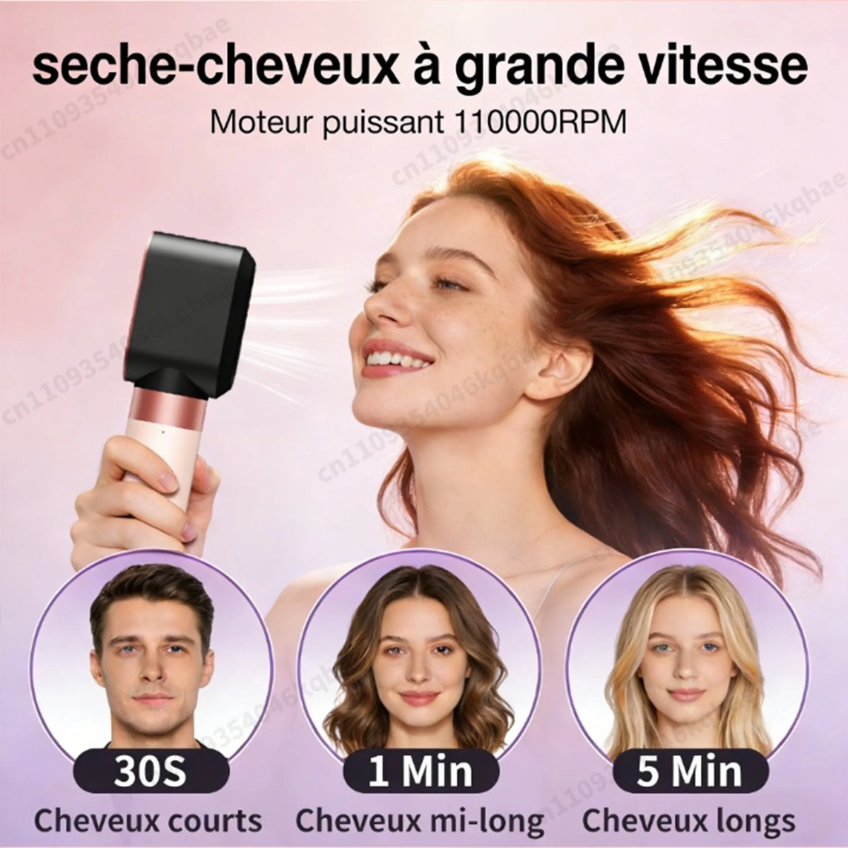 Brosse soufflante 4 ou 6-en-1 — brushing & coiffage