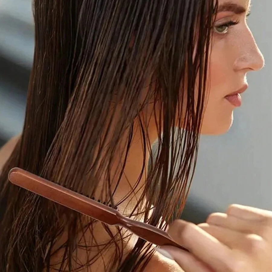 Brosse finition & peigne — poils mixtes