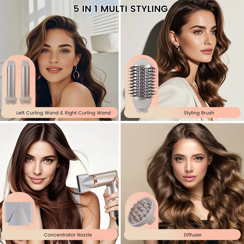 Sèche-Cheveux Pliable Hatteker - Léger, Ionique, Idéal Voyage